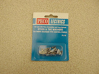 Peco PL18 Studs and Tag Washers | Metro Hobbies