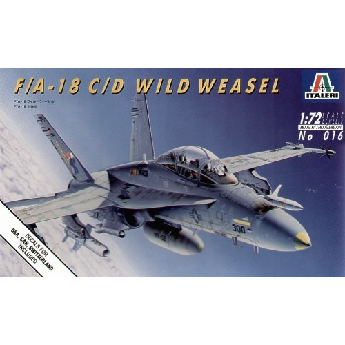 Italeri 0016 1/72 FA-18 C/D Hornet/Wild Weasel