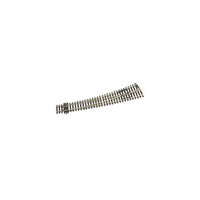 Peco SLE87 HO/OO Code 100 Left Hand Curved Turnout Electrofrog
