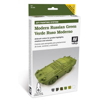 Vallejo 78408 Modern Russian Green AFV Set