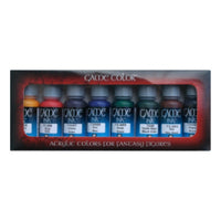 Vallejo 72296 17ml Game Color Game Ink 8 Color Set