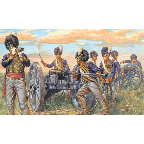 Italeri 6041 1/72 British Artillery Waterloo 200 Years