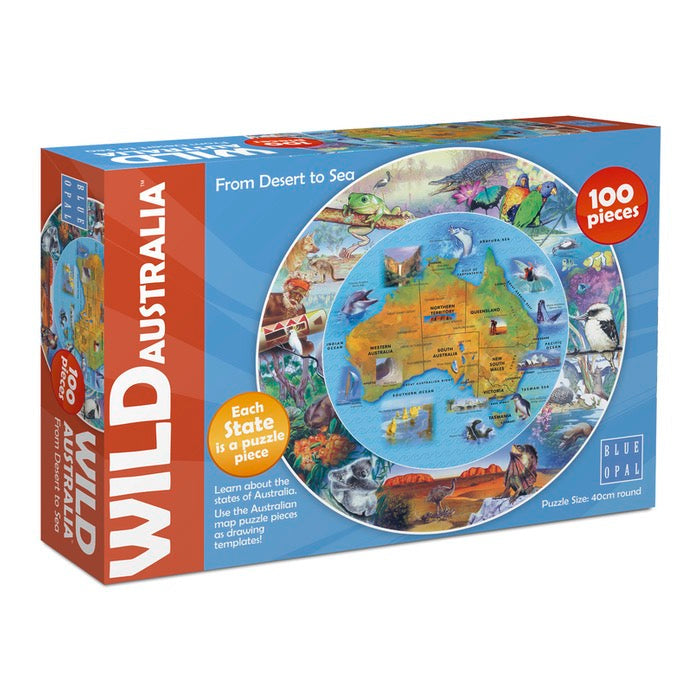 Blue Opal 01976 Wild Australia From Desert to Sea Puzzle 100pc Jigsaw Puzzle