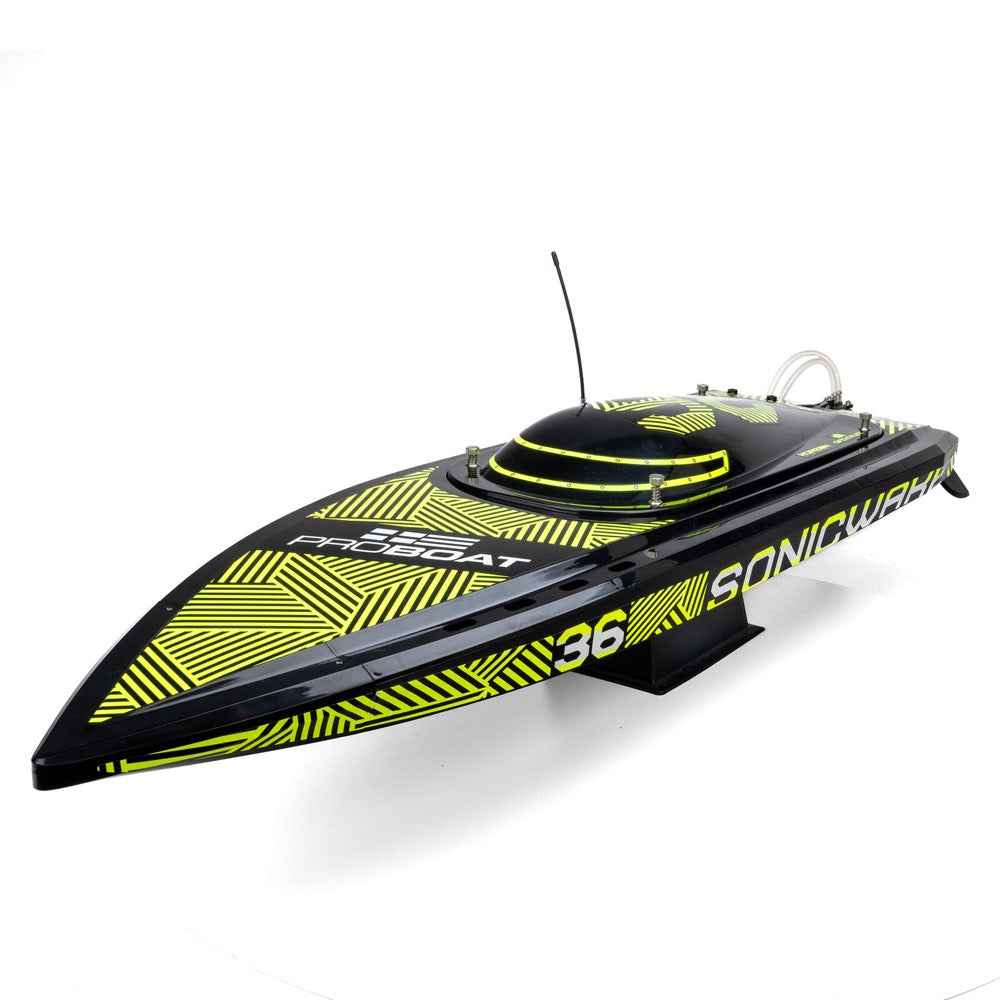ProBoat Sonicwake 36 V3 Self Righting Deep-V RC Boat RTR (Black)