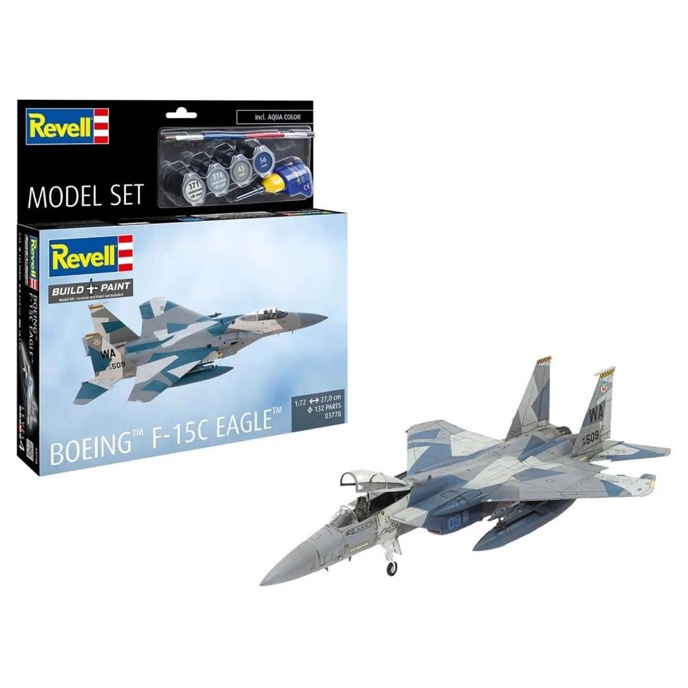 Revell 063778 1/72 Boeing F-15C Eagle Model Set