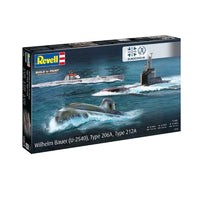 Revell 1/144 70 Years Bundeswehr: Wilhelm Bauer, Type 206A, Class 2