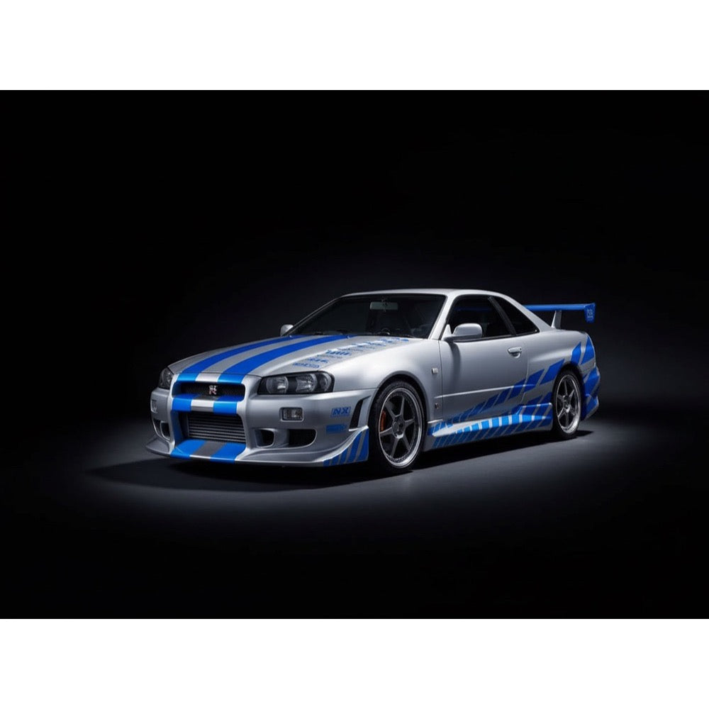 Revell 1/16 Fast & Furious-Brian's 1999 Nissan Skyline GT-R 34 Click System