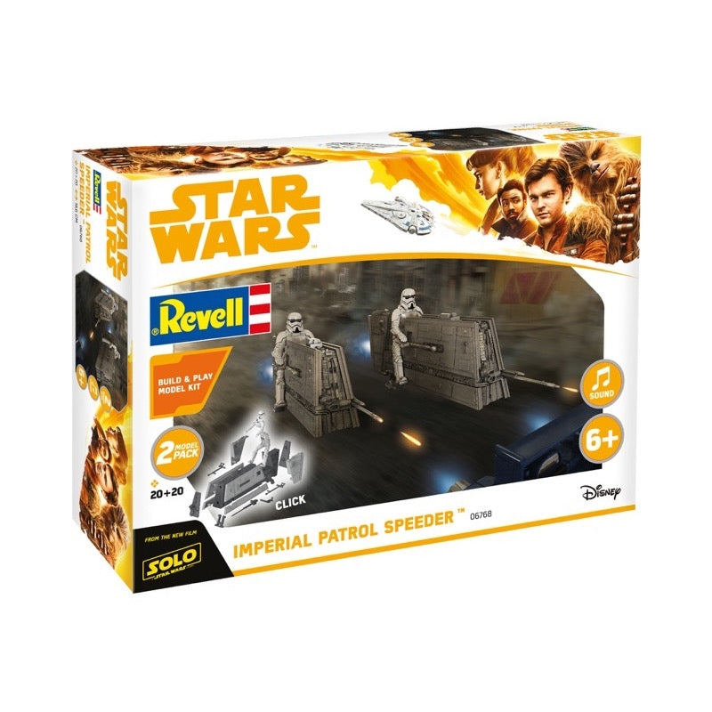 Revell 06768 1/164 Build & Play Millennium Imperial Patrol Speeder Star Wars