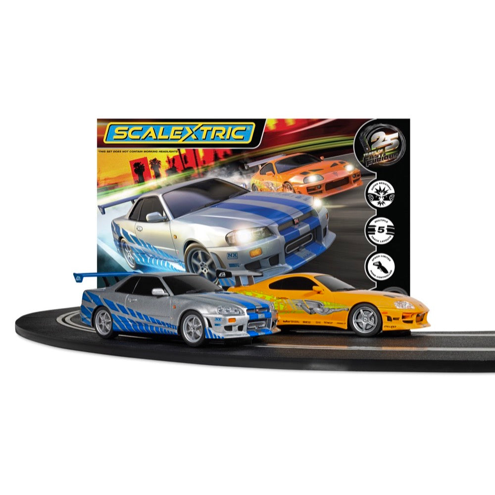 Scalextric 1/32 Fast & Furious 25 Years Slot Car Set