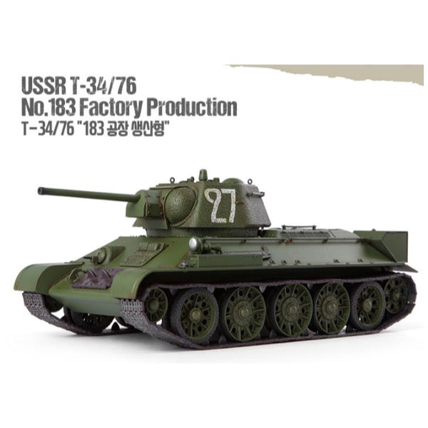 Academy 13505 1/35 USSR T-34/76 No.183 Factory Production