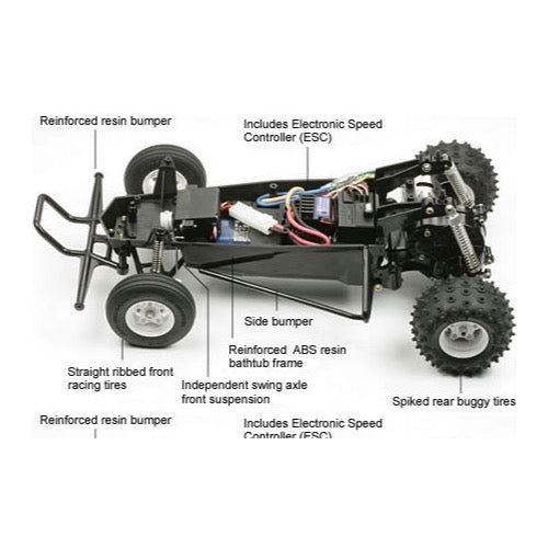 Tamiya S0335050 Chassis (Hornet/Grasshopper)