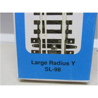 Peco SL98 HO/OO Code 100 Large Radius Y Turnout
