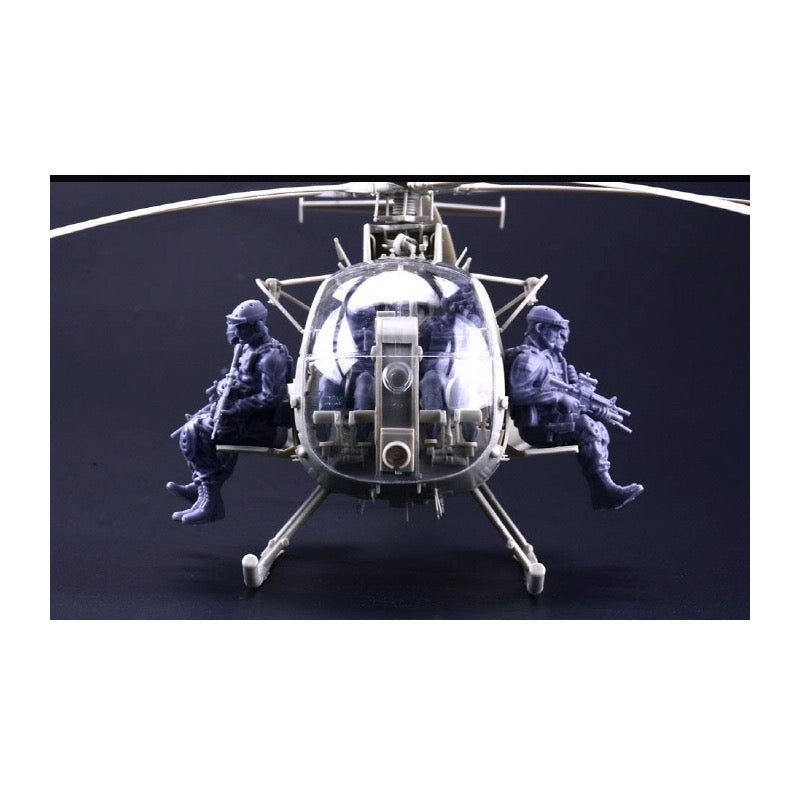 Kitty Hawk 50004 1/35 AH-6J/MH-6J Little Bird with Figures
