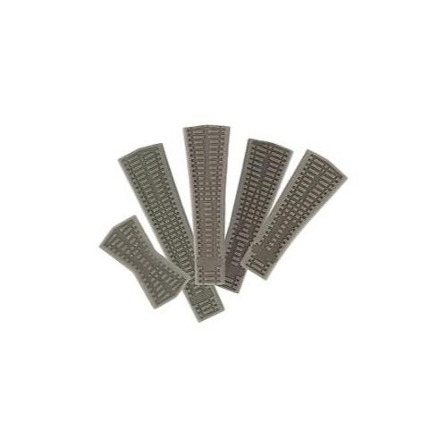 Peco ST259 HO/OO Setrack Right Hand Curved Turnout Ballasted Underlay