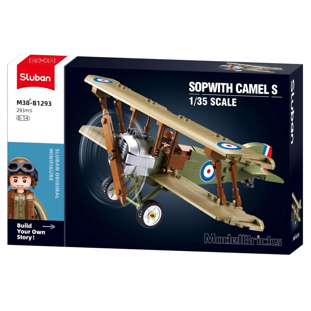Sluban Model Bricks 1/35 WW1 Sopwith Camel