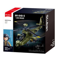Sluban Model Bricks 1/44 AH-64D Apache
