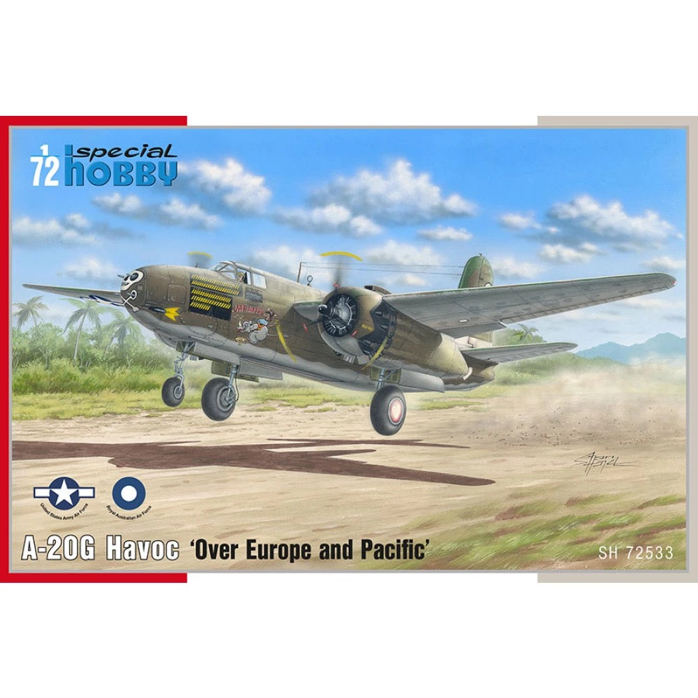 Special Hobby 1/72 A-20G Havoc "Over Europe And Pacific" Model Kit