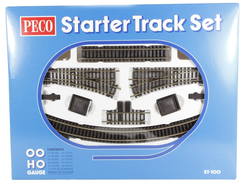 Peco ST100 HO/OO Setrack Starter Set 2nd Radius