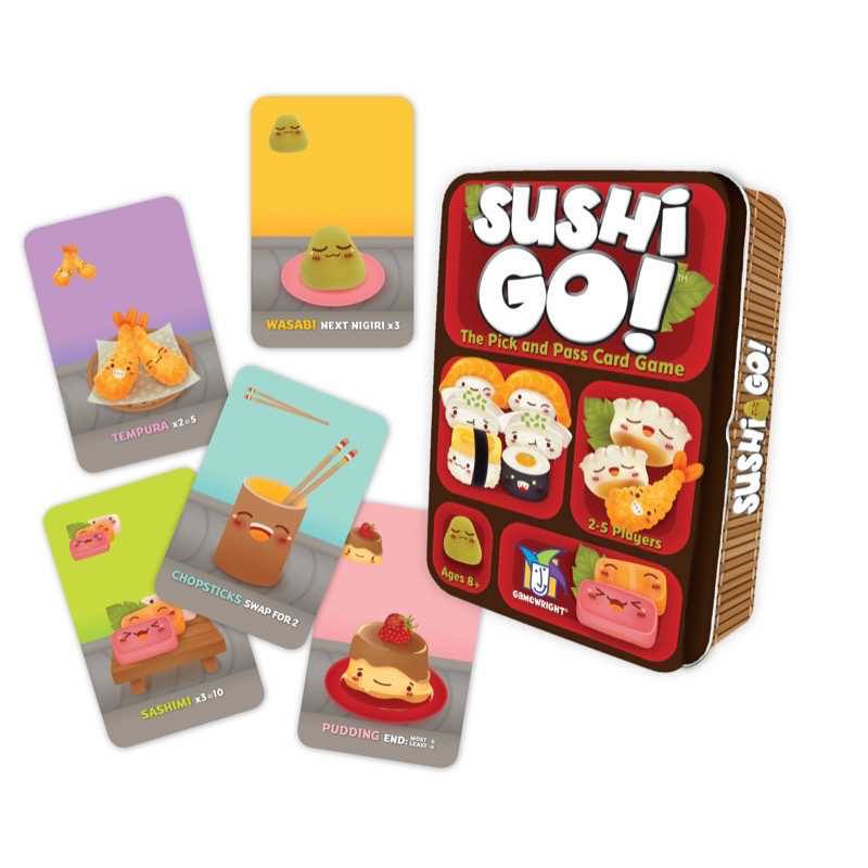 Gamewright Sushi Go In Tin Game