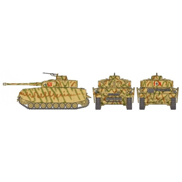 Tamiya 32584 1/48 German Tank Panzerkampfwagen IV Ausf.H Late Production