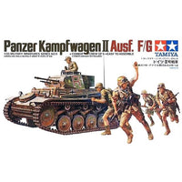 Tamiya 35009 1/35 German Panzer Mk. II Ausf. F/G Combat Crew