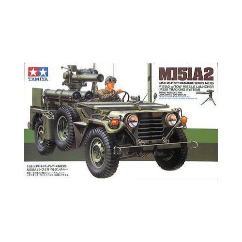 Tamiya 35125 1/35 M151A2 Ford Mutt with Tow missile launcher