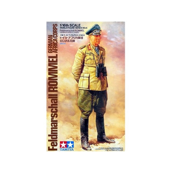Tamiya 36305 1/16 Field Marshal Rommel North Africa Figure