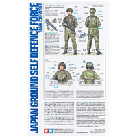 Tamiya 36316 1/16 Japan Ground Self Defense Force Tank Crew Set*
