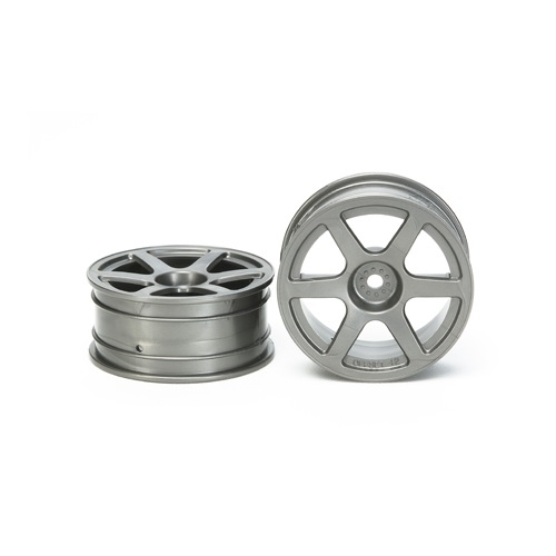 Tamiya 53453 53453 6-Spoke Wheel Medium Narrow (2)