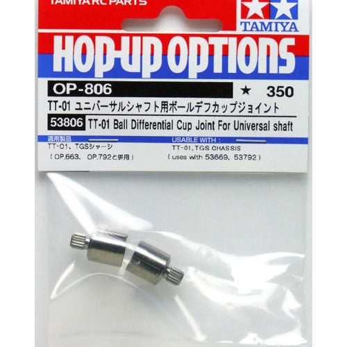 Tamiya 53806 Ball diff drive cup; TT01