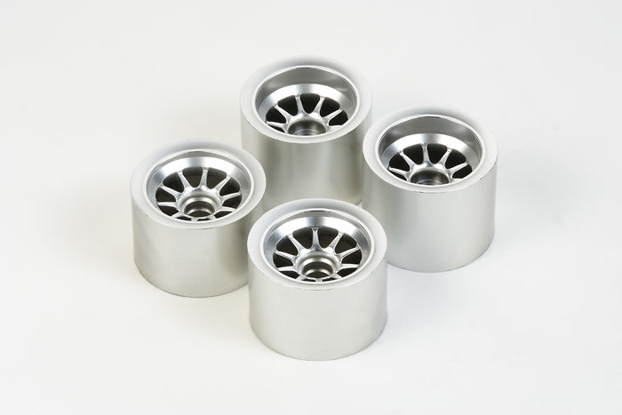 Tamiya 54400 F104 Metal Plated Wheels - For Sponge Tires 2pcs