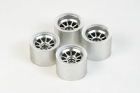 Tamiya 54400 F104 Metal Plated Wheels - For Sponge Tires 2pcs