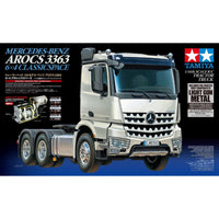 Tamiya 1/14 Mercedes-Benz Arocs 3363 6 x 4 Classic Space Truck Light Gun Metal Edition