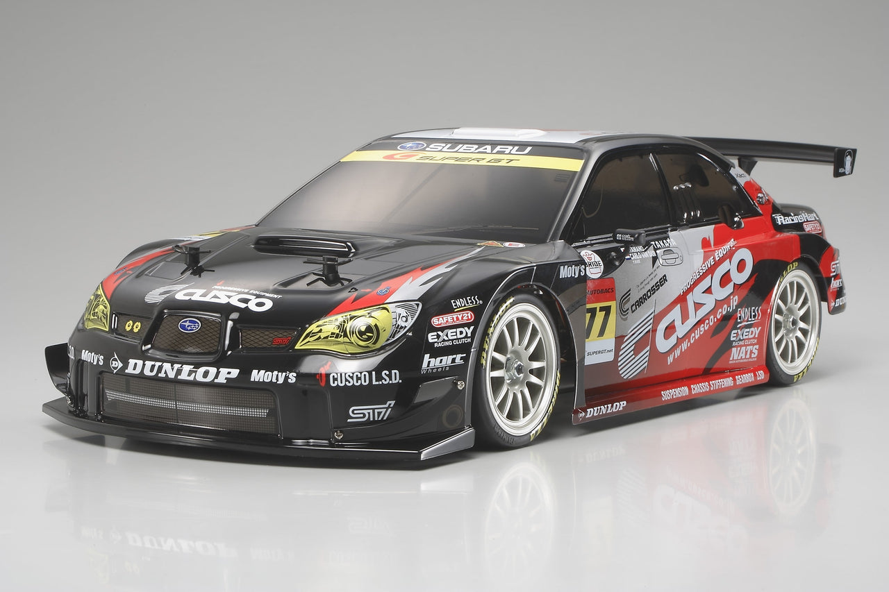 Tamiya 58439 1/10 TT-01E Cusco Dunlop Subaru Impreza RC On Road Kit