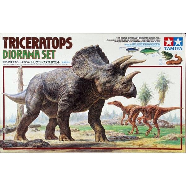 Tamiya 60104 1/35 Triceratops Diorama