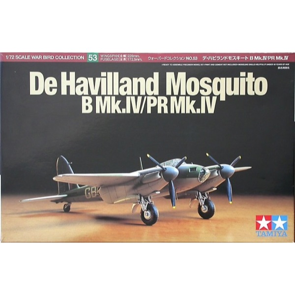 Tamiya 60753 1/72 DH Mosquito B Mk.4/ PB Mk.4