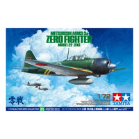 Tamiya 60785 1/72 Mitsubishi A6M3/3a Zero Fighter Model 22 Zeke