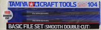 Tamiya 74104 Basic File Set Smooth