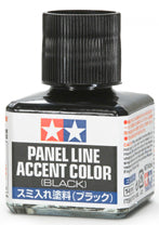 Tamiya 87131 Panel Line Accent Colour - Black