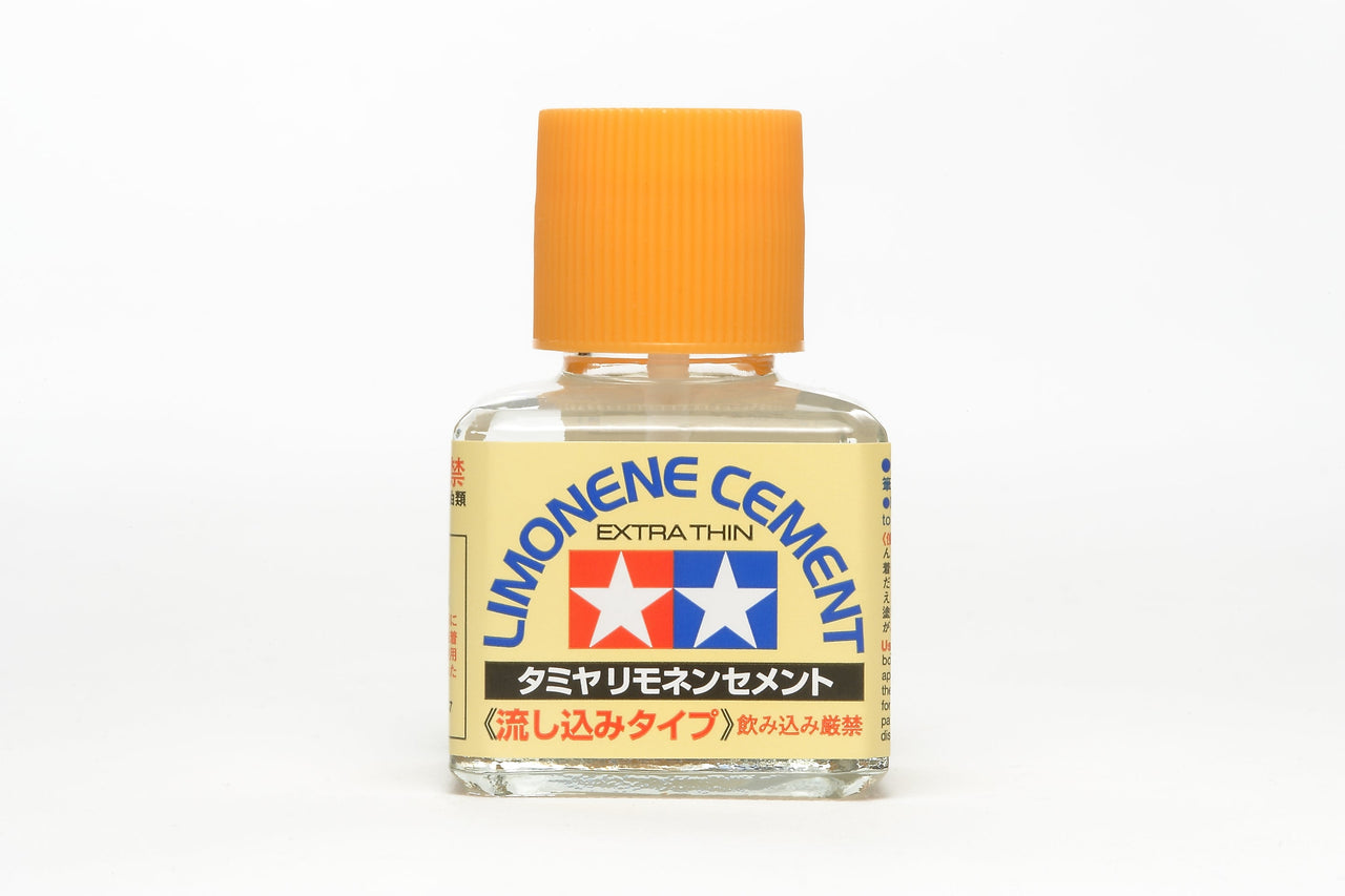 Tamiya 87134 Plastic Model Glue Cement Limonene Extra Thin 40ml