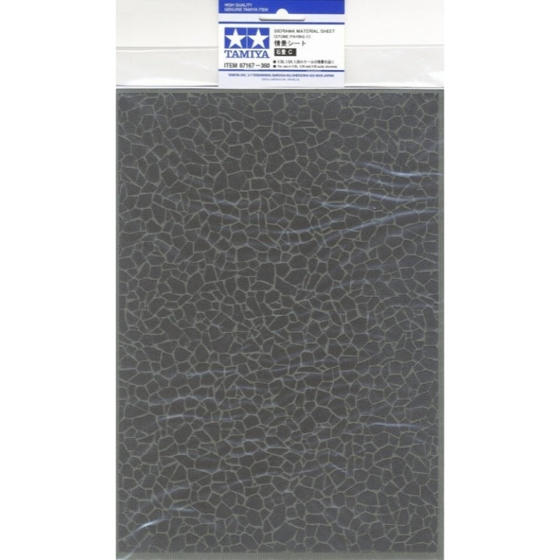 Tamiya 87167 Diorama Material Sheet Stone Paving C