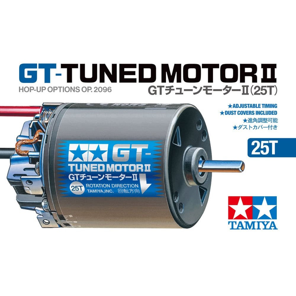 Tamiya 22096 GT-Tuned Brushed Motor II (25T)