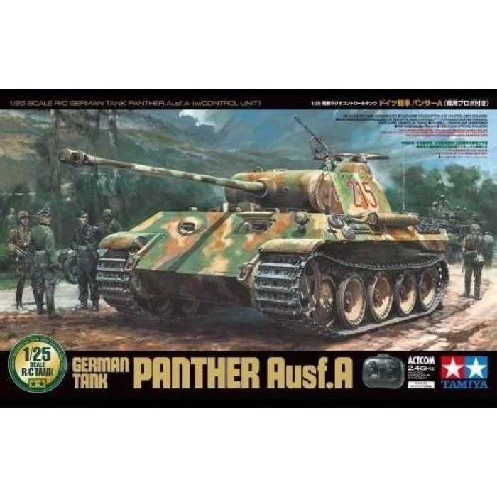 Tamiya 56605 1/25 Panther Ausf A Radio Controlled Tank