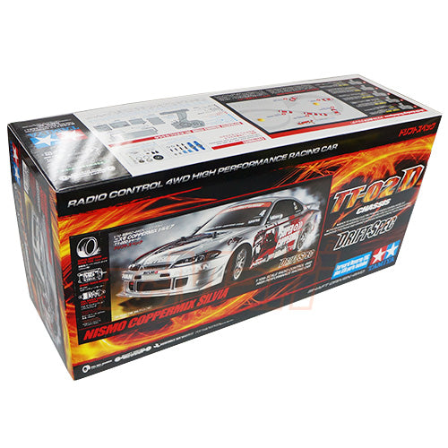 Tamiya 58612 Nismo Coppermix Silvia TT-02D Drift Spec w/ LED 1/10 RC On Road Kit