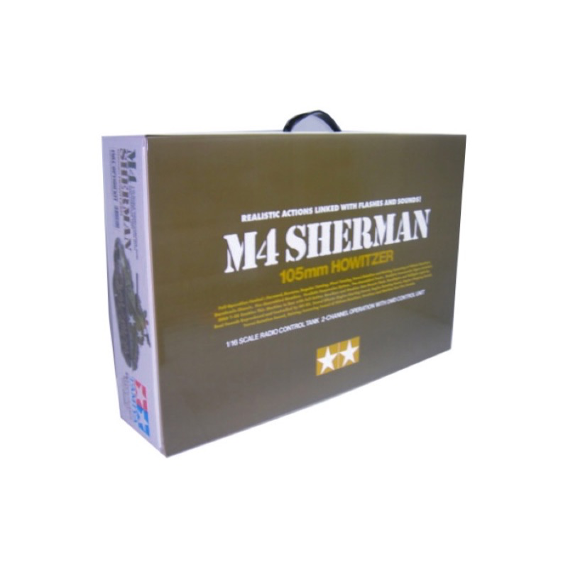 Tamiya 56014 1/16 M4 Sherman 105mm Howitzer Full Option RC Kit