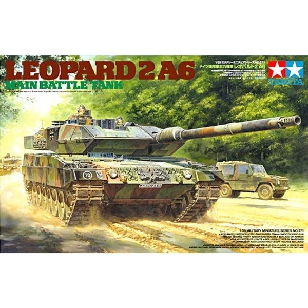Tamiya 35271 1/35 German Leopard 2 A6 Main Battle Tank
