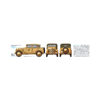 Tamiya 37014 1/35 Italian/German 508CM Coloniale Staff Car