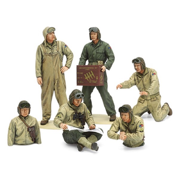 Tamiya 35347 1/35 U.S. Tank Crew Set European Theater