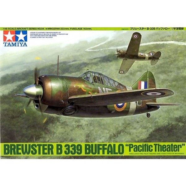 Tamiya 61094 1/48 Brewster B-339 Buffalo Pacific Theatre