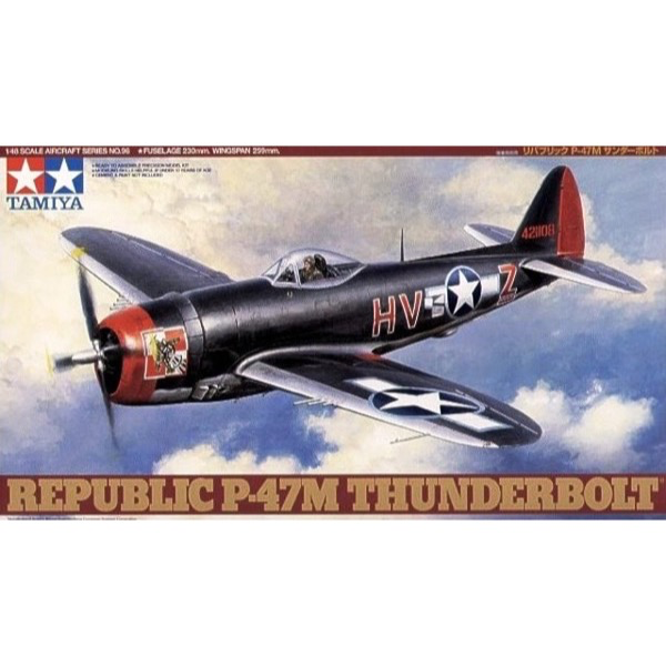 Tamiya 61096 1/48 P-47M Thunderbolt (Bubbletop)